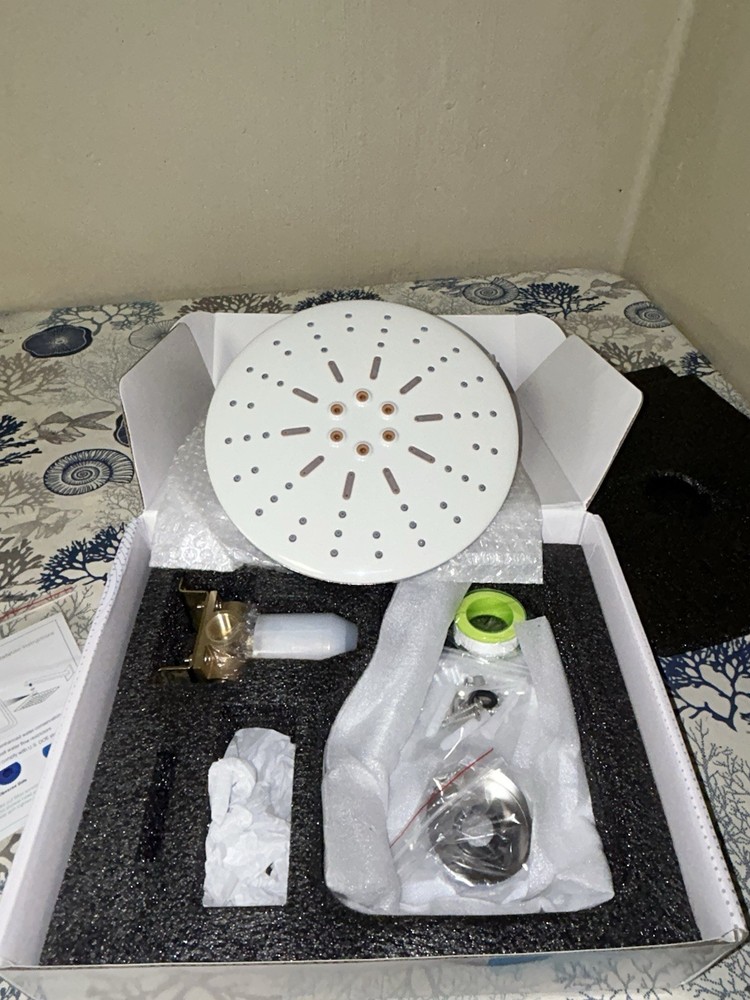 Shower System White Shower Head