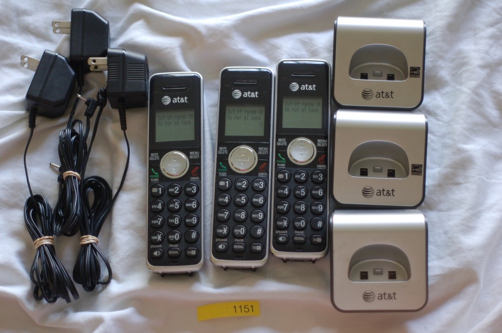 AT&T CL80111 Handset 3-count