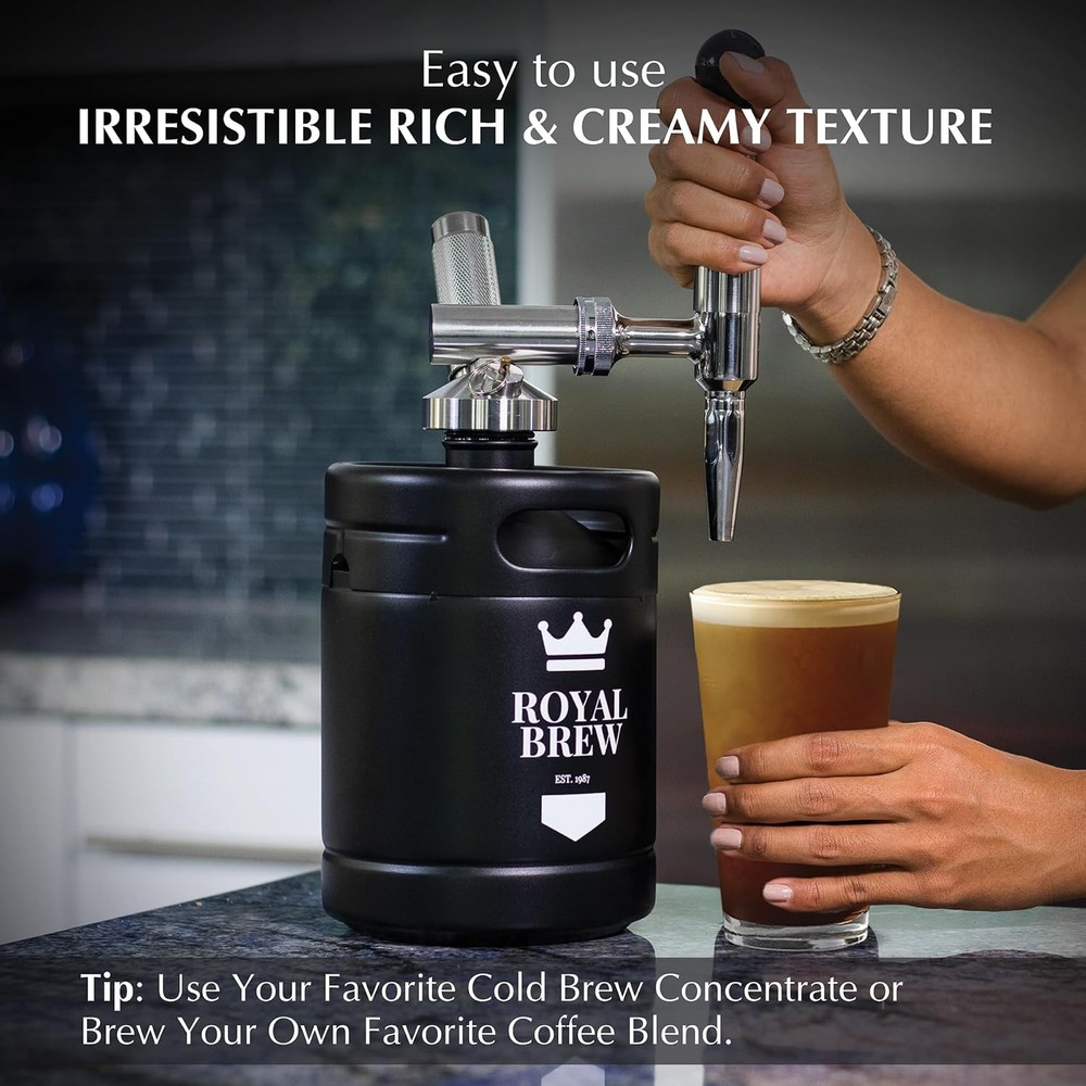 64 oz Nitro Cold Brew Coffee Maker