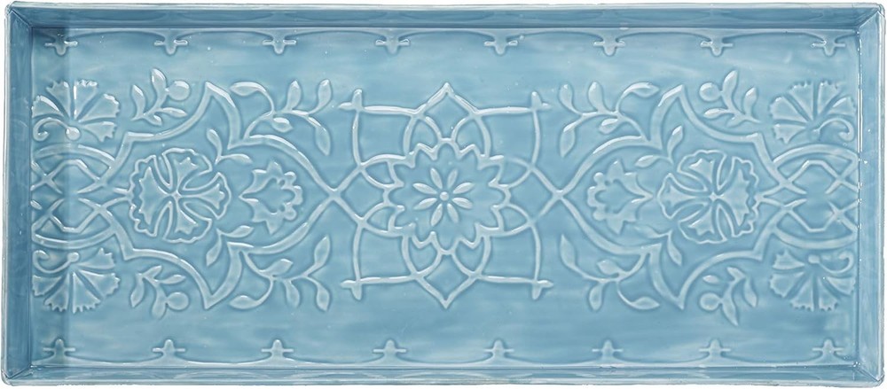 Versatile Enamel Boot Tray, Marbella Design