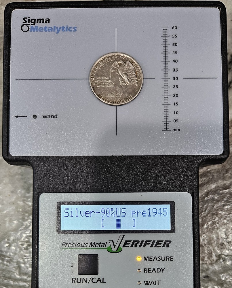 1925 Stone Mountain 90% Silver Half Dollar