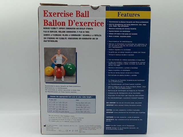 THERABAND Exercise Ball Blue 75cm