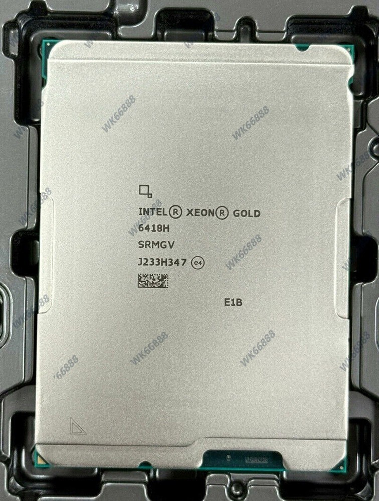Intel Xeon Gold 6418H QS 24 core 48 thread, 2.1 LGA467 7 Server CPU processor