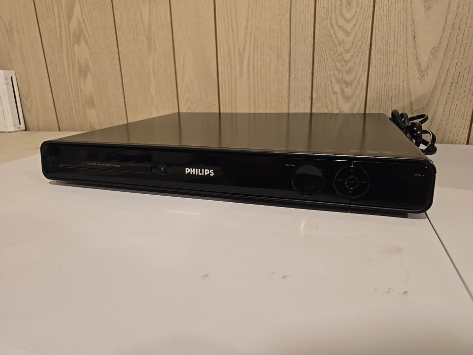 Philips DVD Home Theater System HTS 3555 57 Tested Working Unit Only, No Remote