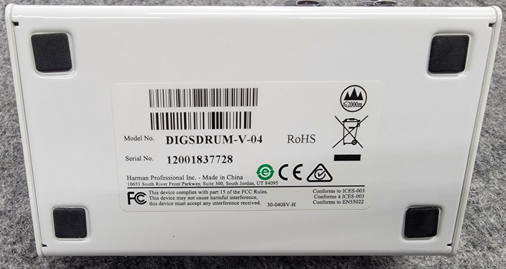 DigiTech SDRUM Drum Machine Effects Synthesizer Pedal