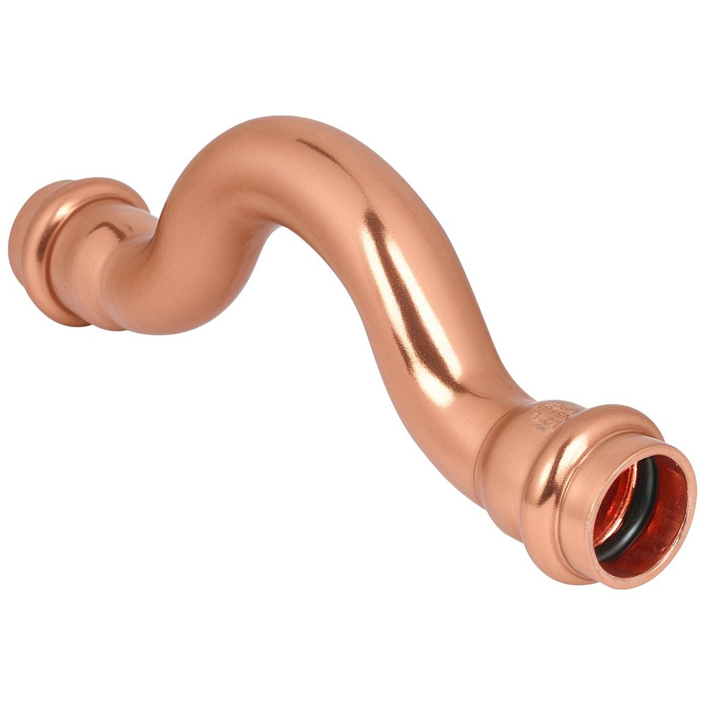 (2pack)1/2" Propress Copper 1/2" Press Cross-Over-2Pack,