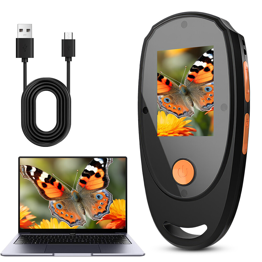 2-inch IPS Color Screen Handheld Digital Microscope 200w Pixel 500X Magnifier