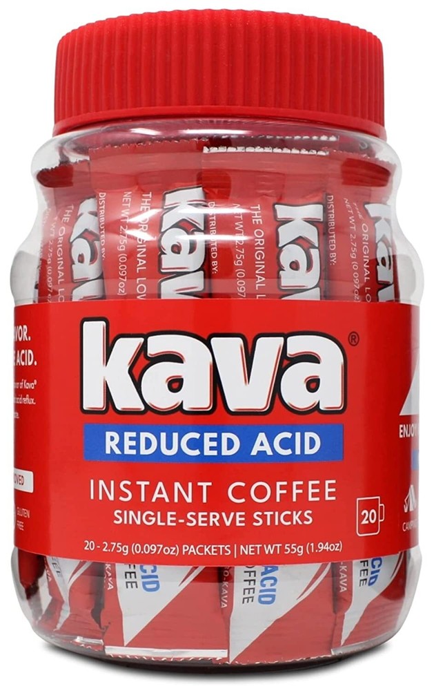 The Original Low Acid Instant Coffee Single Serve Stick Packets