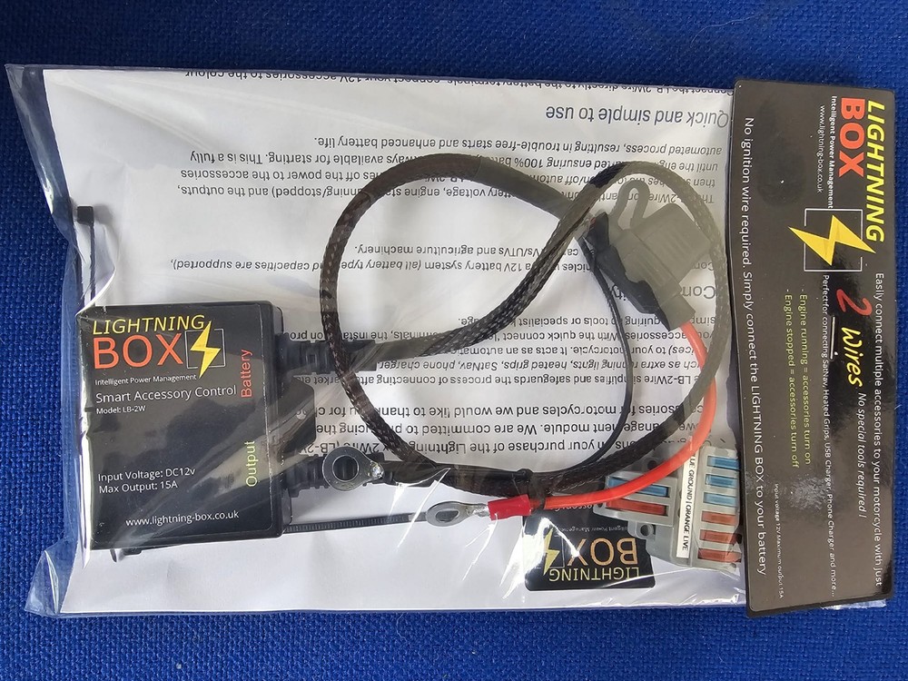Lightning Box 2W 15Amp Auto Power Control Chigee Carpuride Carplay Android Auto