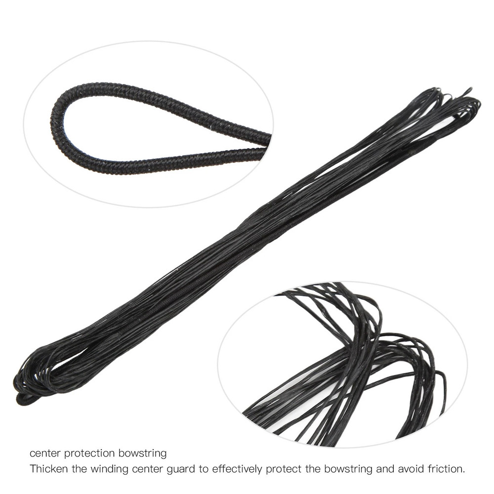 AMO 58" Bow Strings Replacement Archery for Recurve Long Bow Hunting Strings