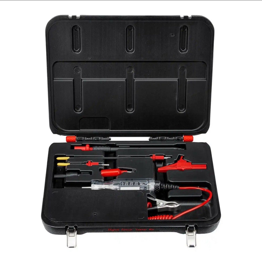 ICON Professional Digital Display Circuit Light Tester with Interchangeable Shan