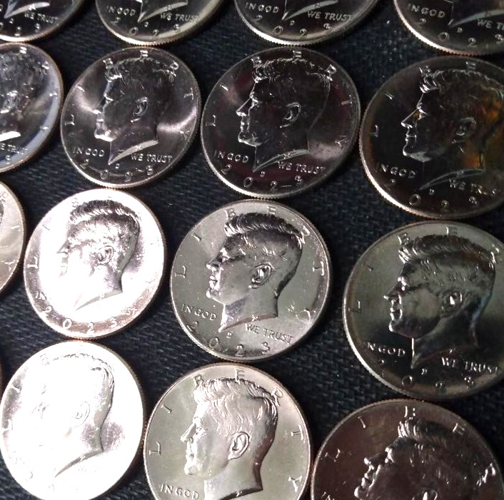 2023- D -ROLL GEM/BU Kennedy Half Dollars #2