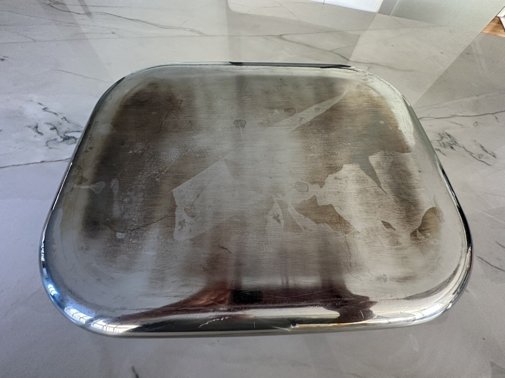 ALL CLAD ROTI pan open rectangular stainless rooster