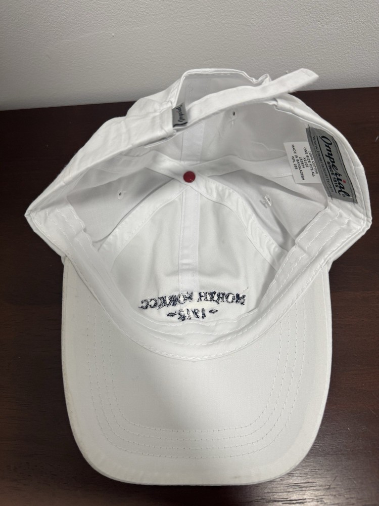 Imperial Golf White Hat Adjustable North Fork CC