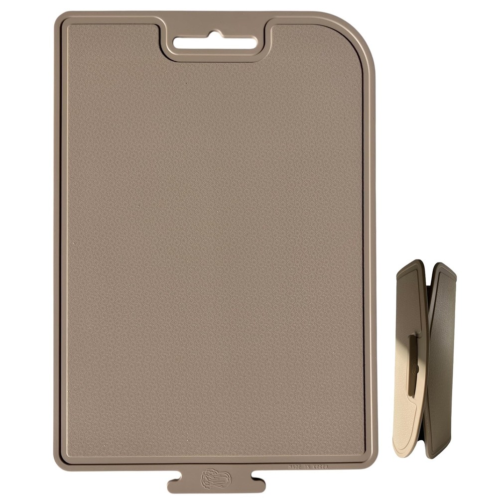cozymomdeco Korean Made Thick Silicone Double-Sided Usable Cutting Board 14.3...