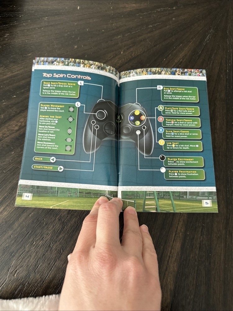 XBOX Manual Only Top Spin