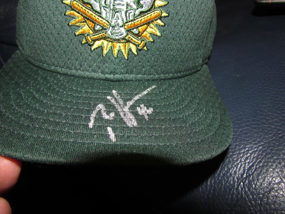 Rich Harden Autographed Baseball Hat