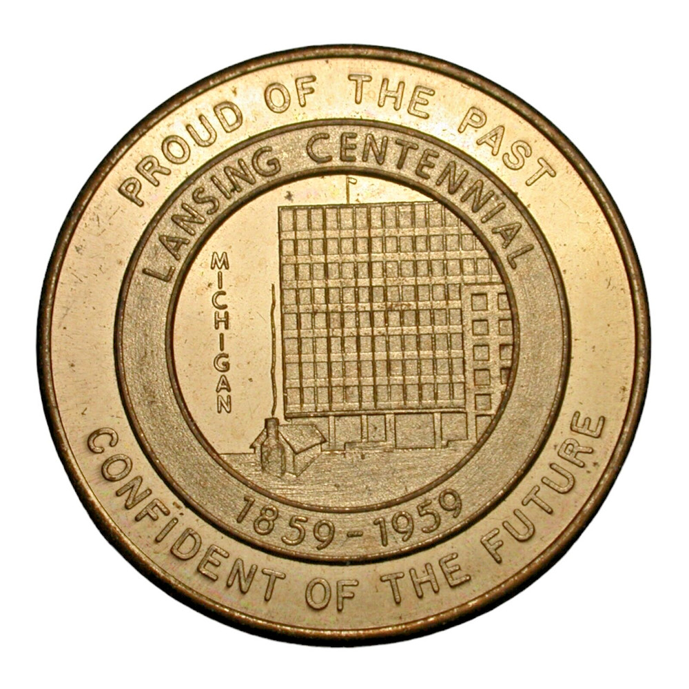 Lansing Centennial 1959 Souvenir Money