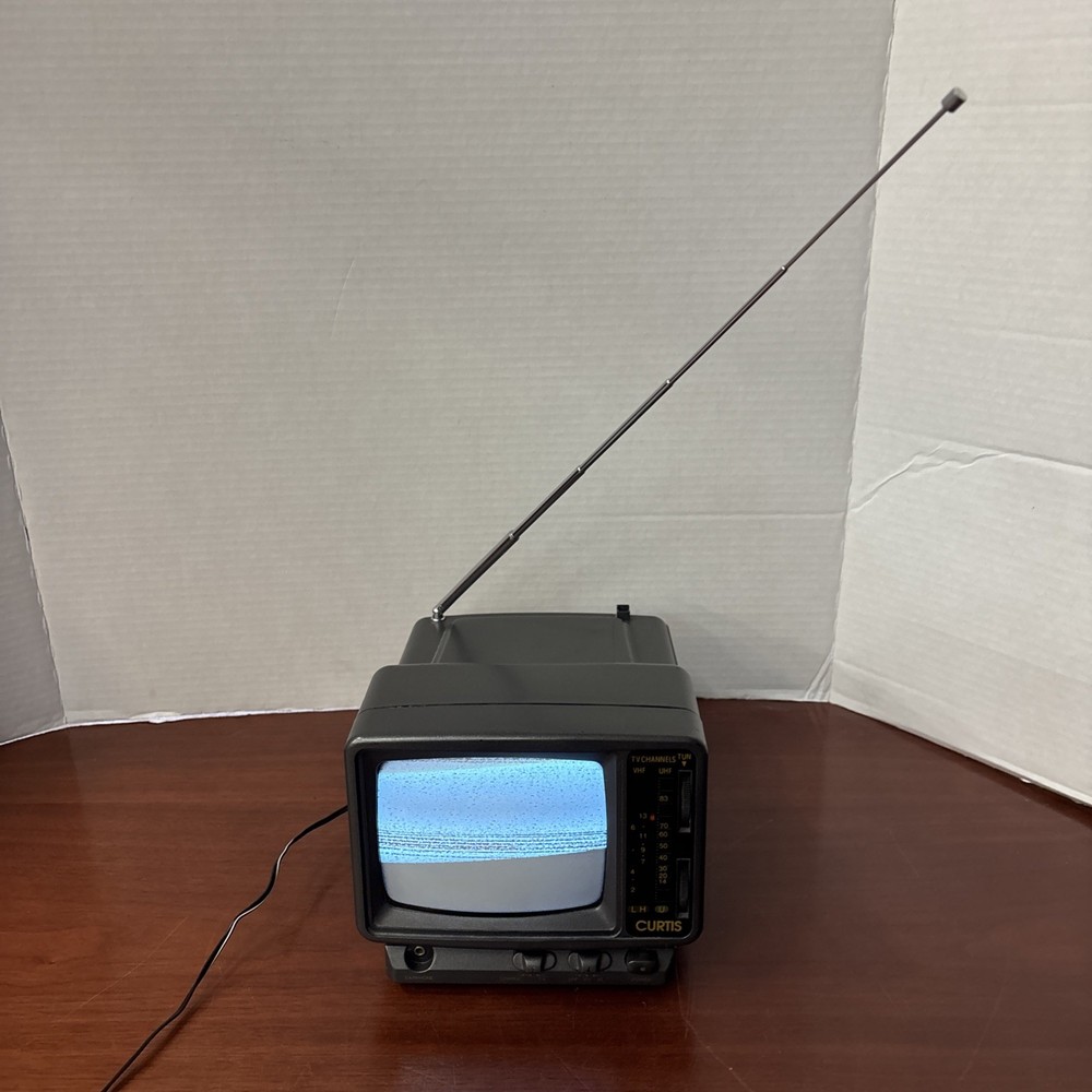 Curtis 5” Black & White TV RT055 ***Working