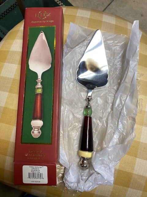 Lenox Holiday Gatherings Cake Server 782736