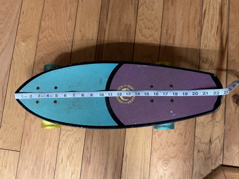 2020 Kryptonics Skateboard 23” Mini Fat California Cruiser