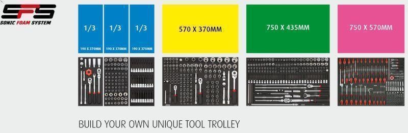 SONIC 600430 Trolley Tool Insert