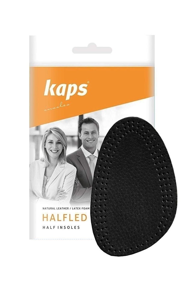 Kaps Halfled Half Insoles - Comfortable Leather & Latex - Inserts