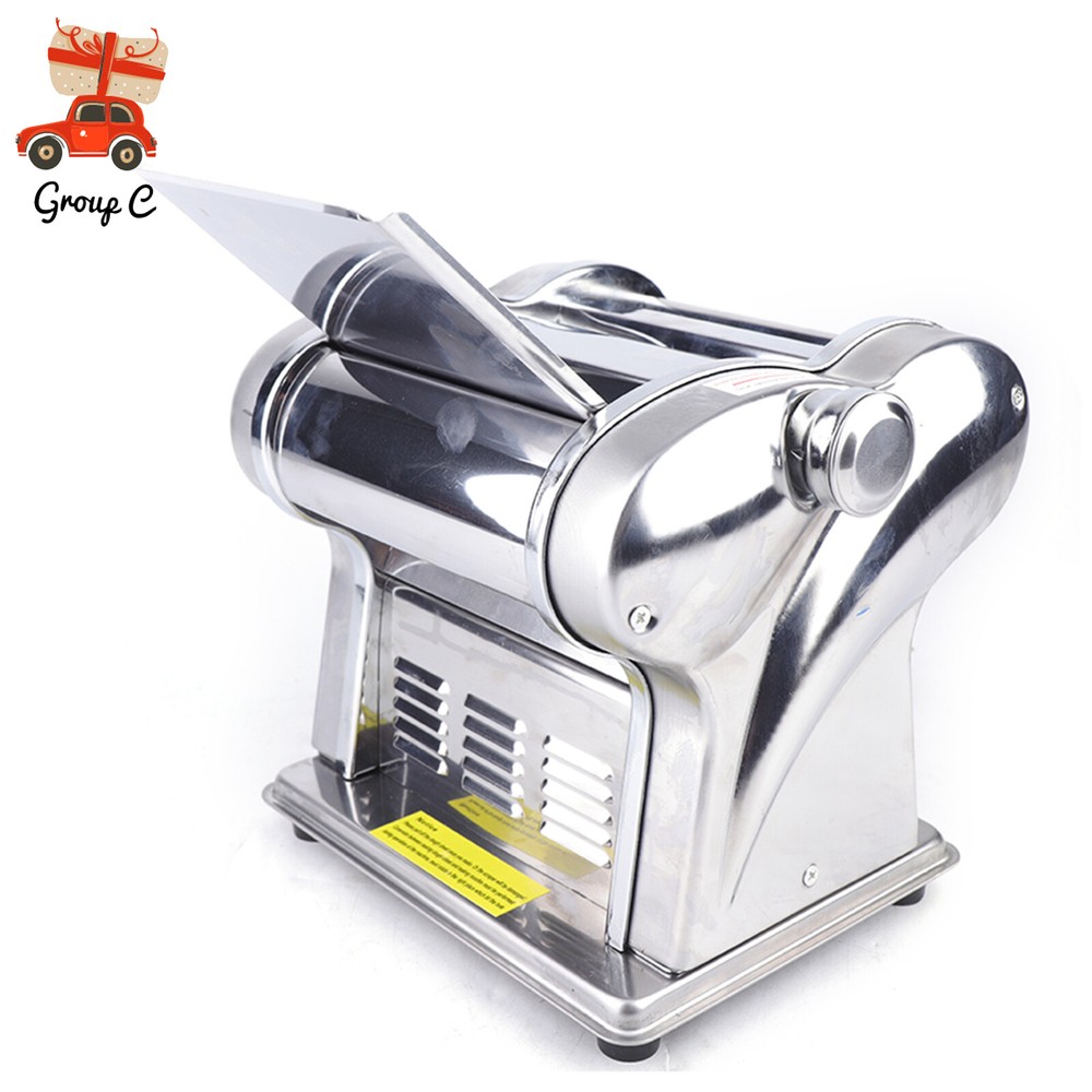 Commercial Electric Dough Roller Sheeter Noodle Pasta Maker Machine Stainless