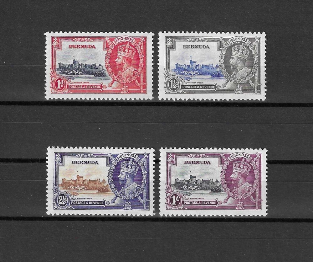 BERMUDA 1935 SG 94/97 MNH