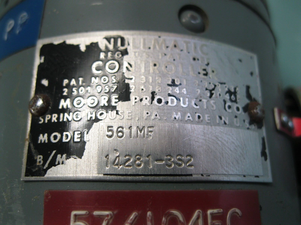 Lot (2) Nullmatic 561MF Controller G19