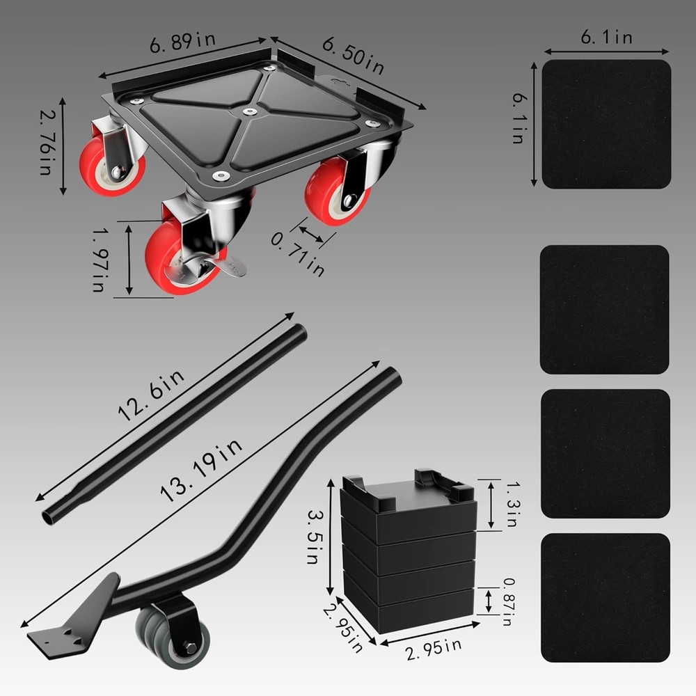 Heavy Duty Dolly Set with Surprise Gift Package