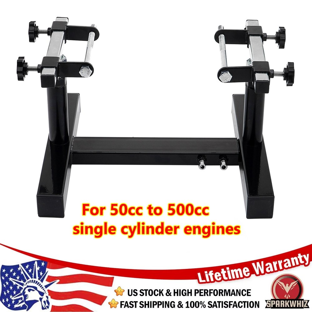 Heavy Duty Motorcycle Engine Stand Adjustable For 50cc to 500cc Engine Repair