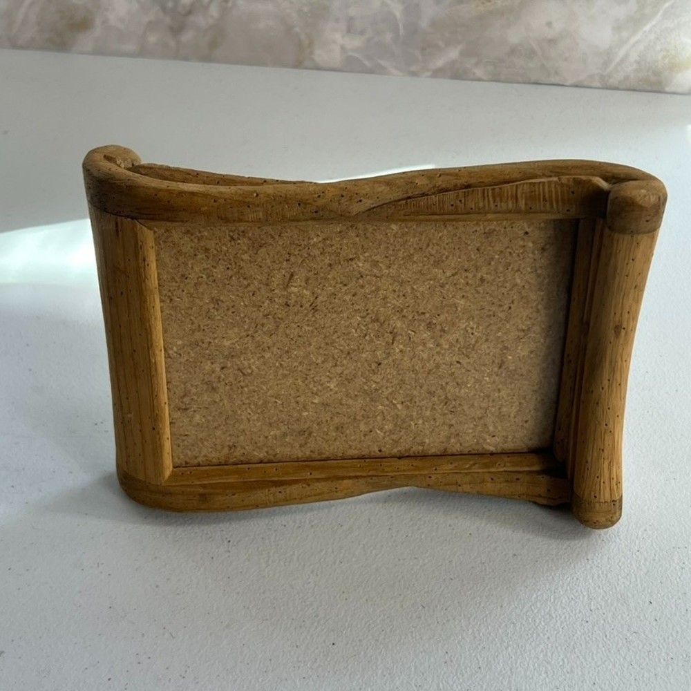 Wood Cork Frame 8.5" Home Decor Wire For Wall Hanging