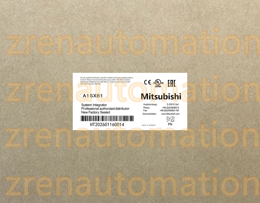 A1SX81 Mitsubishi PLC Module/CPU/Servo Driver Fast Shipping HTQ0