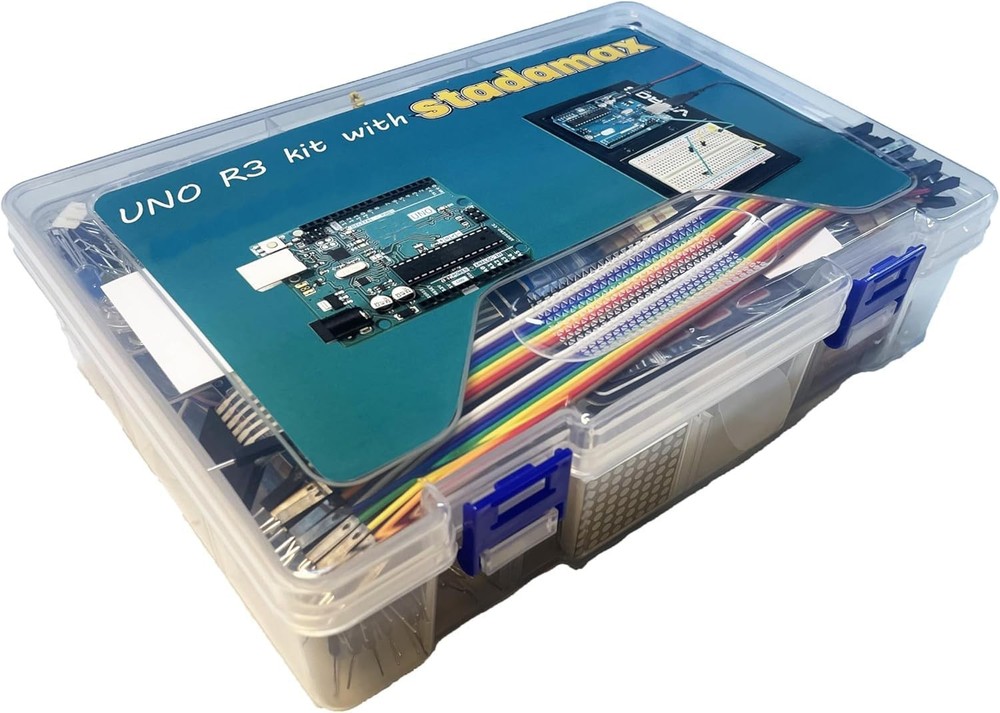 Best UNO R3 Kit Mega328 Tutorial Compatible with Arduino IDE 40 in 1 Electronics