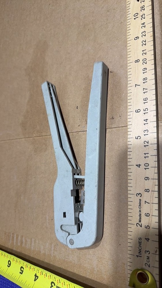Vintage Metal Wire Stripper and Cutter Tool