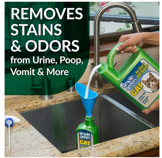 128 oz. Cat Pet Stain and Odor Remover