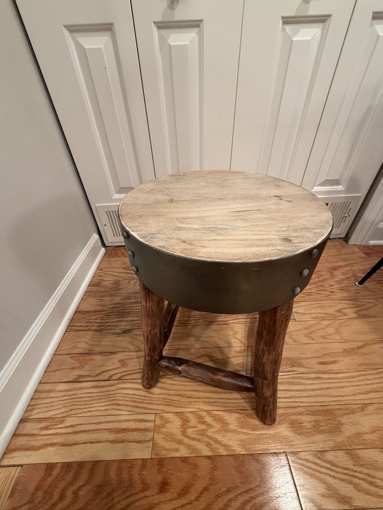 round coffee table vintage