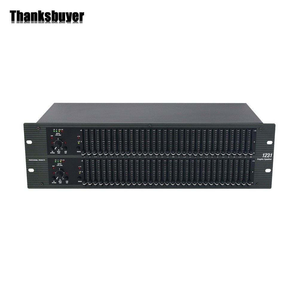 DBX 1231 Professional Audio Equalizer Dual 31-Band IC Chip Control Solid Core