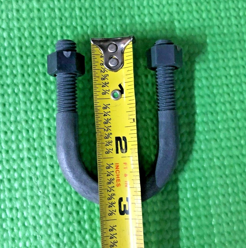 McMaster-Carr 30485T23 Nonconductive U-Bolt 1" Pipe 3/8"-16 Thread Size