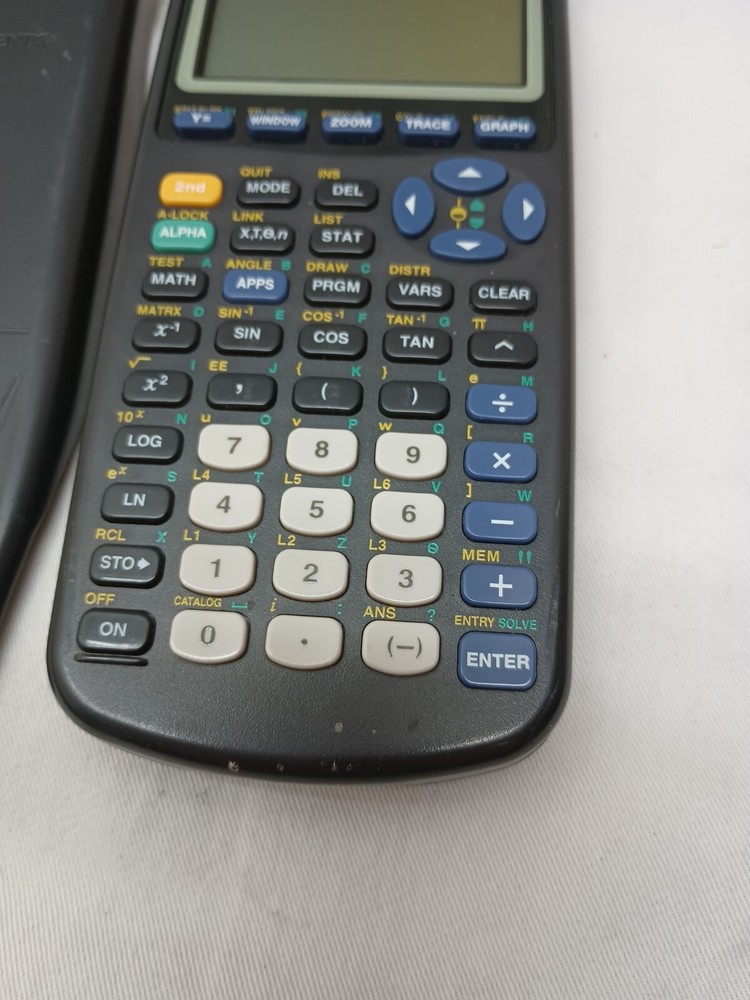 Texas Instruments Ti-83 Plus Edition Graphing Calculator Works(Needs Batteries)
