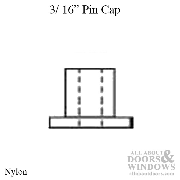 Cap, Nylon, 3/8 Inch