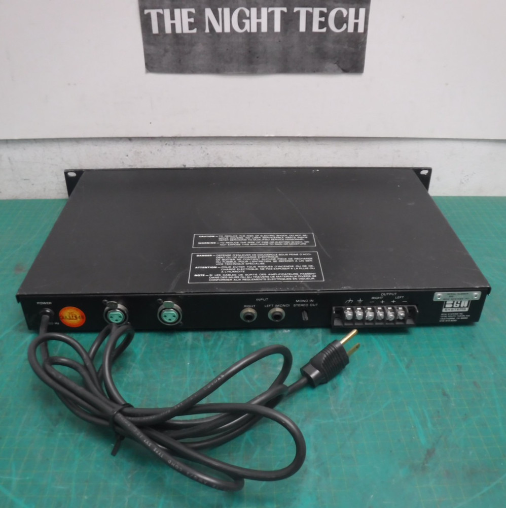 BGW Model 85 Broadcast Power Amplifier