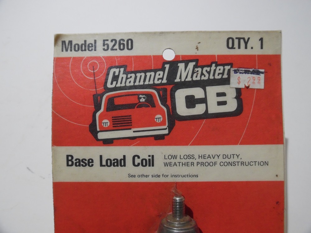 Channel Master CB Model 5260 Base Load Coil