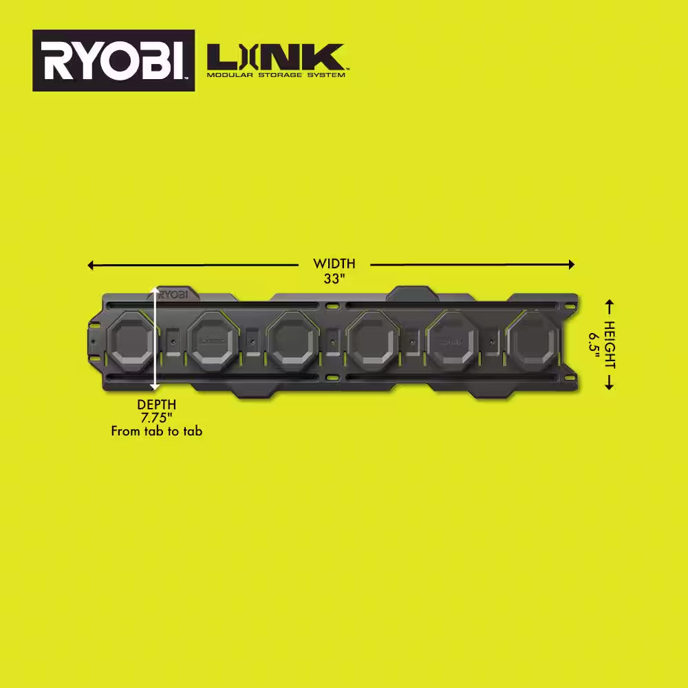 RYOBI LINK Wall Rails (2-Pack)