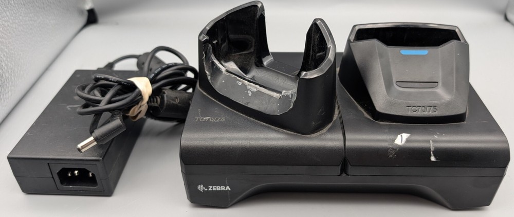 ZEBRA SHARECRADLE02 TC70/75 CRD-TC7X-SE2CPP-01 Charging Cradle w/ Power Supply