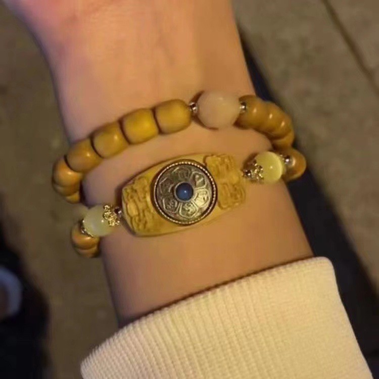 Six Character Mantra Card Transfer Bracelet
