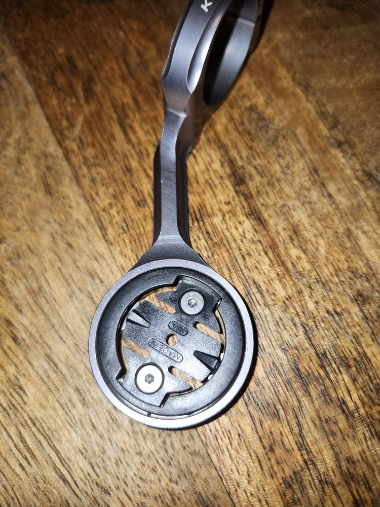 K-edge Garmin Mount 31.8 Metallic Gray