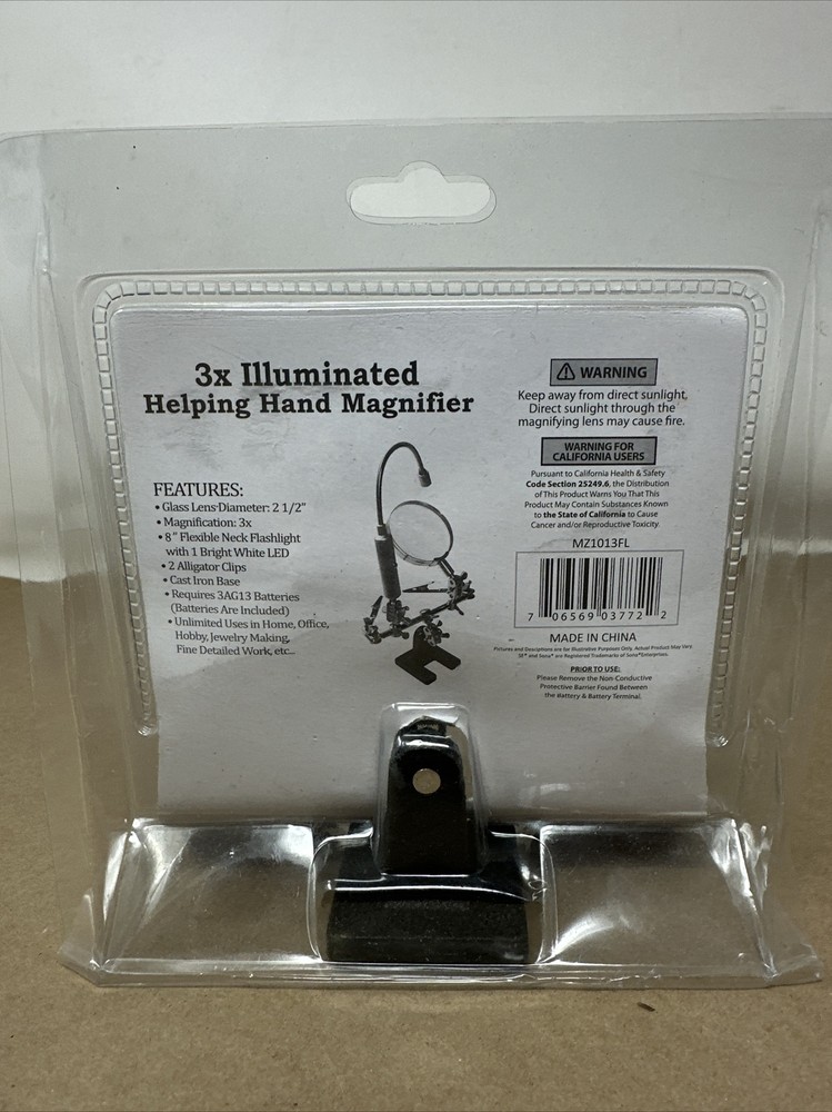 Micro-Mark HELPING HANDS WITH LIGHT