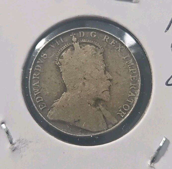 1906 Canada 10. Cents Silver Coin (KM.#10)